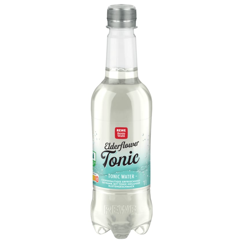 REWE Beste Wahl Tonic Water Holunderblüte 1l